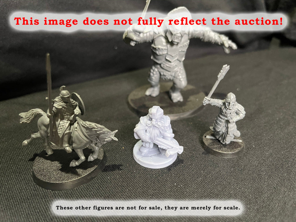 3 Iron Hills Dwarf Crossbow Miniatures Middle Earth LOTR D&D Warhammer Dwarf