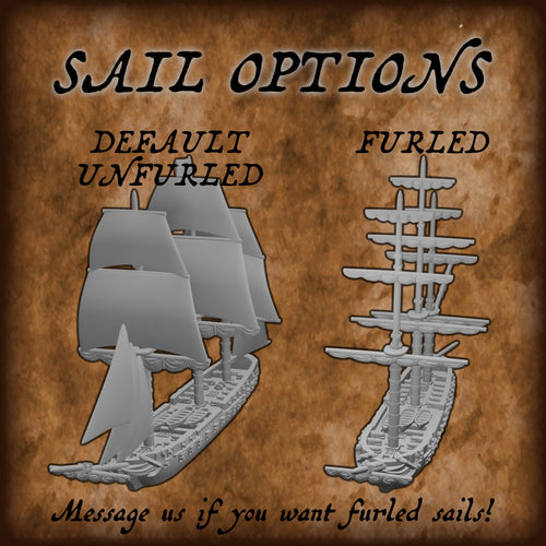 1st Rate Squadron Sailing Ship Miniatures 1/700 | Models | Warship | Vessels | Black Seas