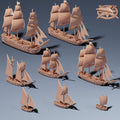 Sailing Ship Miniatures 1/700 Fleet Pack