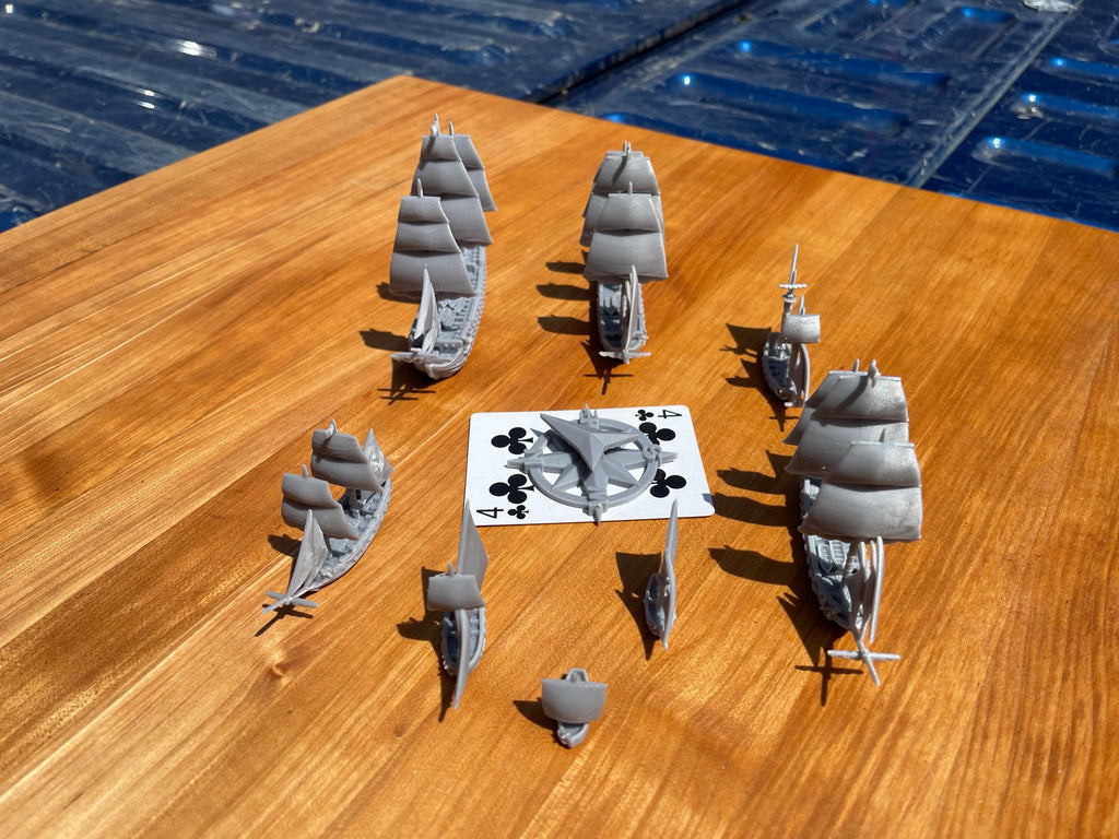 Sailing Ship Miniatures 1/489 Fleet Pack | Models | Warship | Vessels | Black Seas