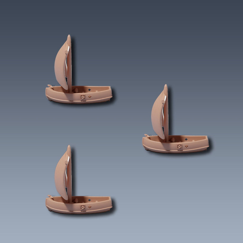 Gunship Squadron Sailing Ship Miniatures 1/1200 | Models | Warship | Vessels | Black Seas