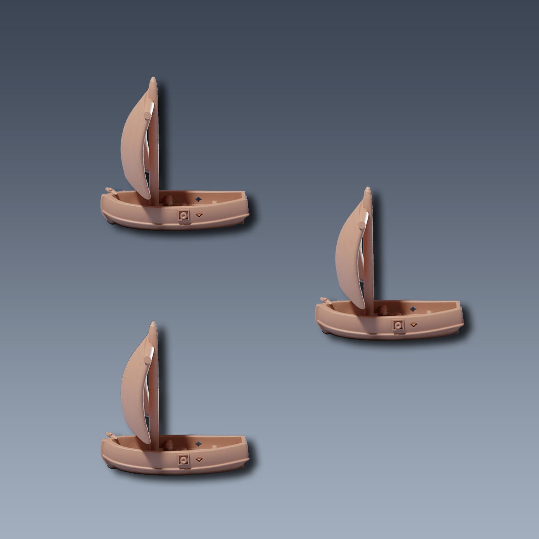 Gunship Squadron Sailing Ship Miniatures 1/1200 | Models | Warship | Vessels | Black Seas