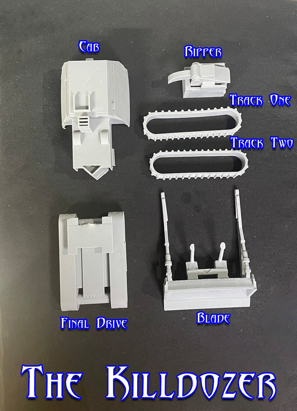 The Killdozer Resin Model