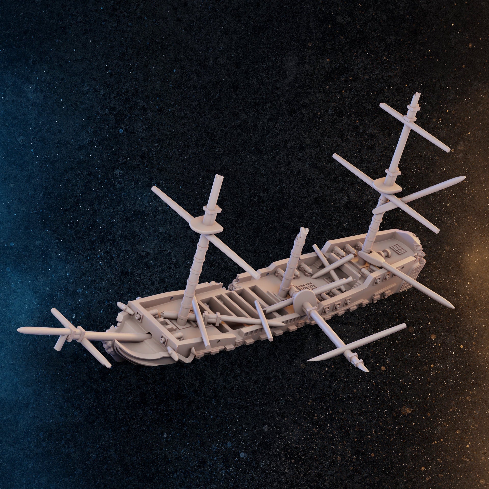 Sailing Ship Miniatures Ship Wreckage Pack 1/700 Scale