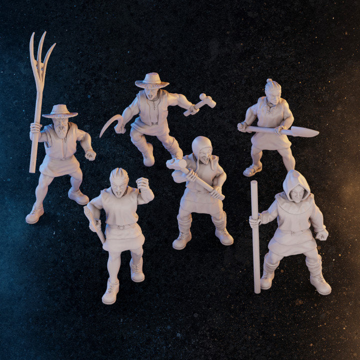 Peasant Army | 36 Miniatures