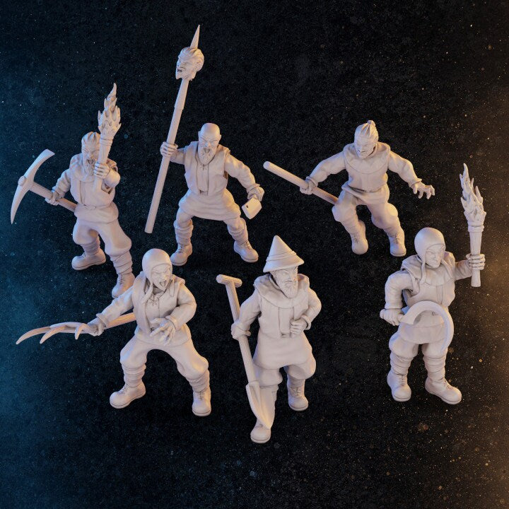 Peasant Army | 36 Miniatures