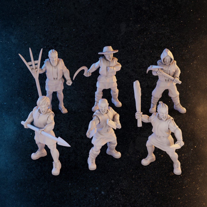 Peasant Army | 36 Miniatures