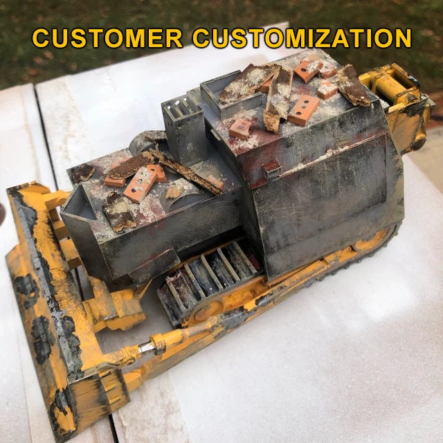 The Killdozer Resin Model