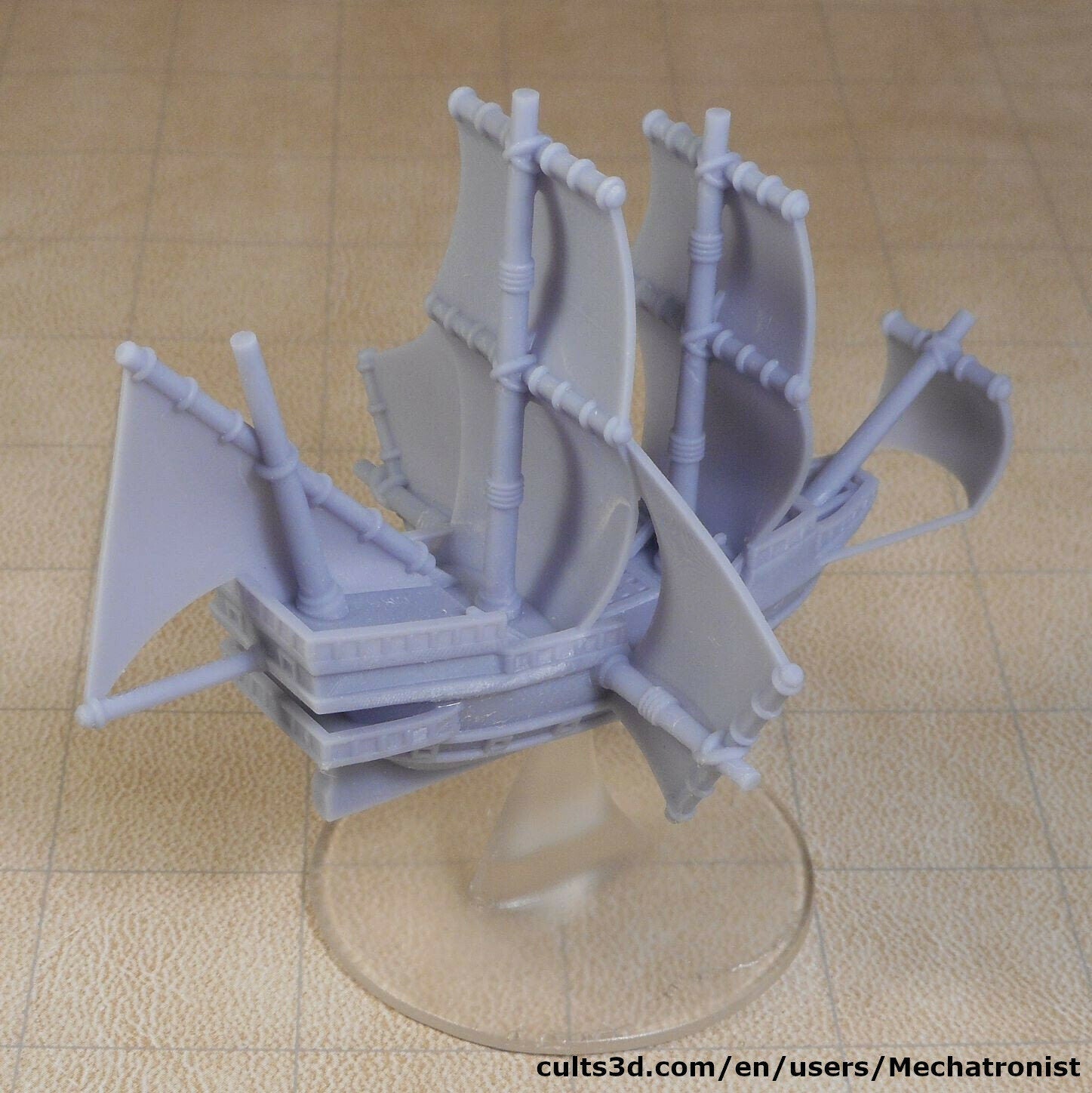 Sailing Ship Miniatures 1/489 Flying Fantasy Galleon | 1 Miniature