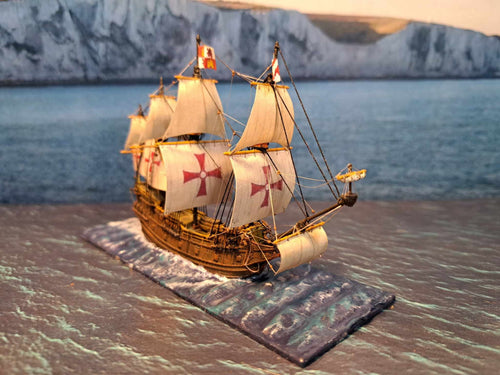 17th Century Spanish Fleet | 3 Ships | Scales 1/600 Through 1/1200 | Turner Miniatures