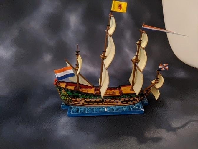 17th Century English Fleet | 8 Ships | Scales 1/600 Through 1/1200 | Turner Miniatures