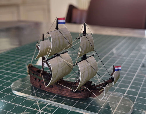 17th Century Dutch Fleet | 7 Ships | Scales 1/600 Through 1/1200 | Turner Miniatures