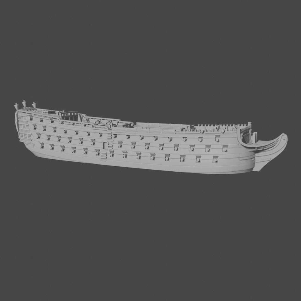 18th Century British Fleet 1 | 11 Ships | Scales 1/700 Through 1/1200 | Turner Miniatures