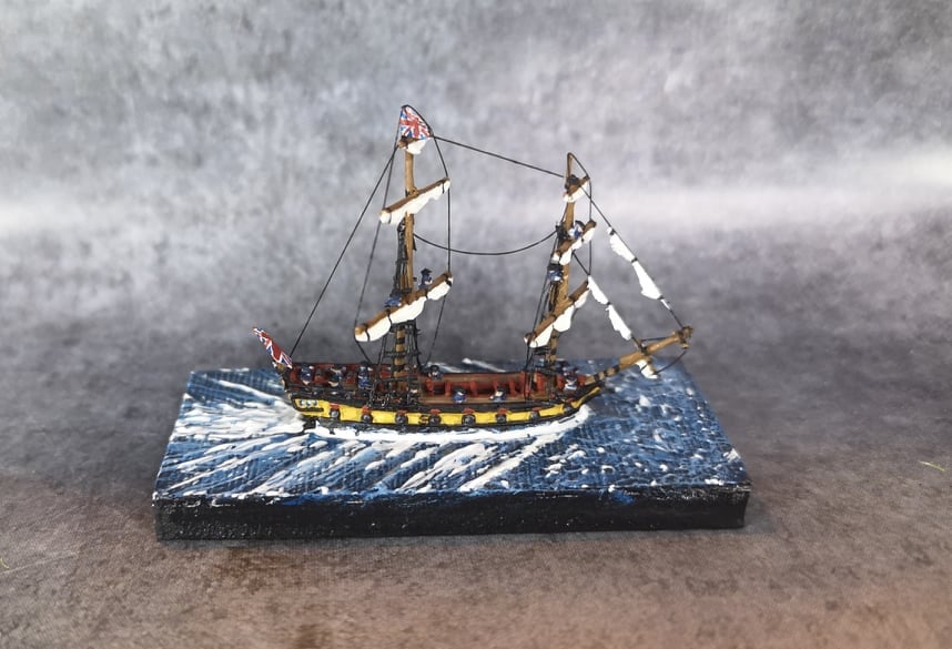 18th Century British Fleet 2 | 9 Ships | Scales 1/700 Through 1/1200 | Turner Miniatures