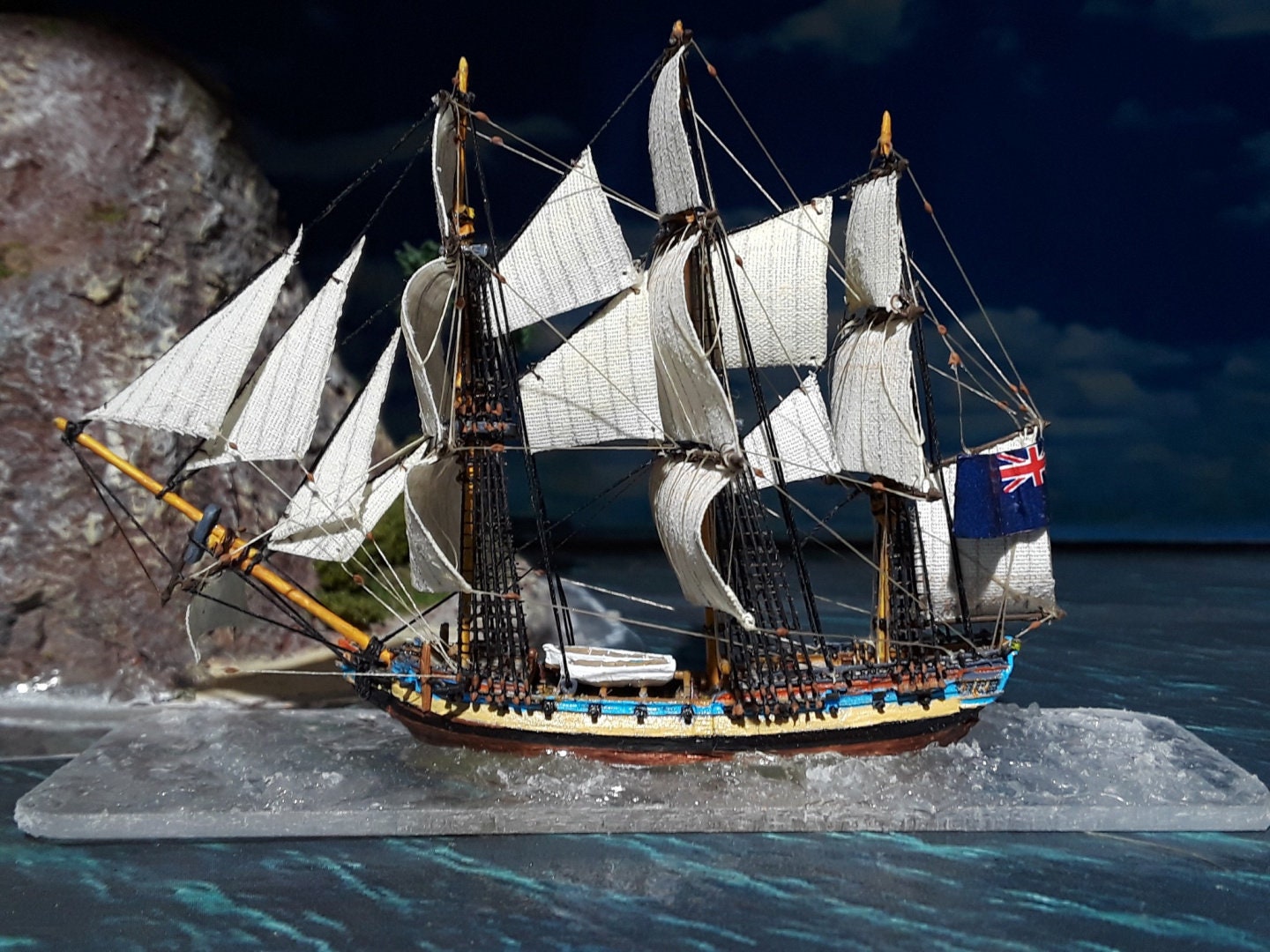 18th Century British Fleet 2 | 9 Ships | Scales 1/700 Through 1/1200 | Turner Miniatures