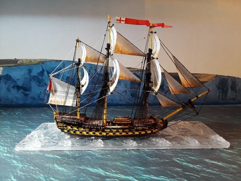 18th Century British Fleet 1 | 11 Ships | Scales 1/700 Through 1/1200 | Turner Miniatures
