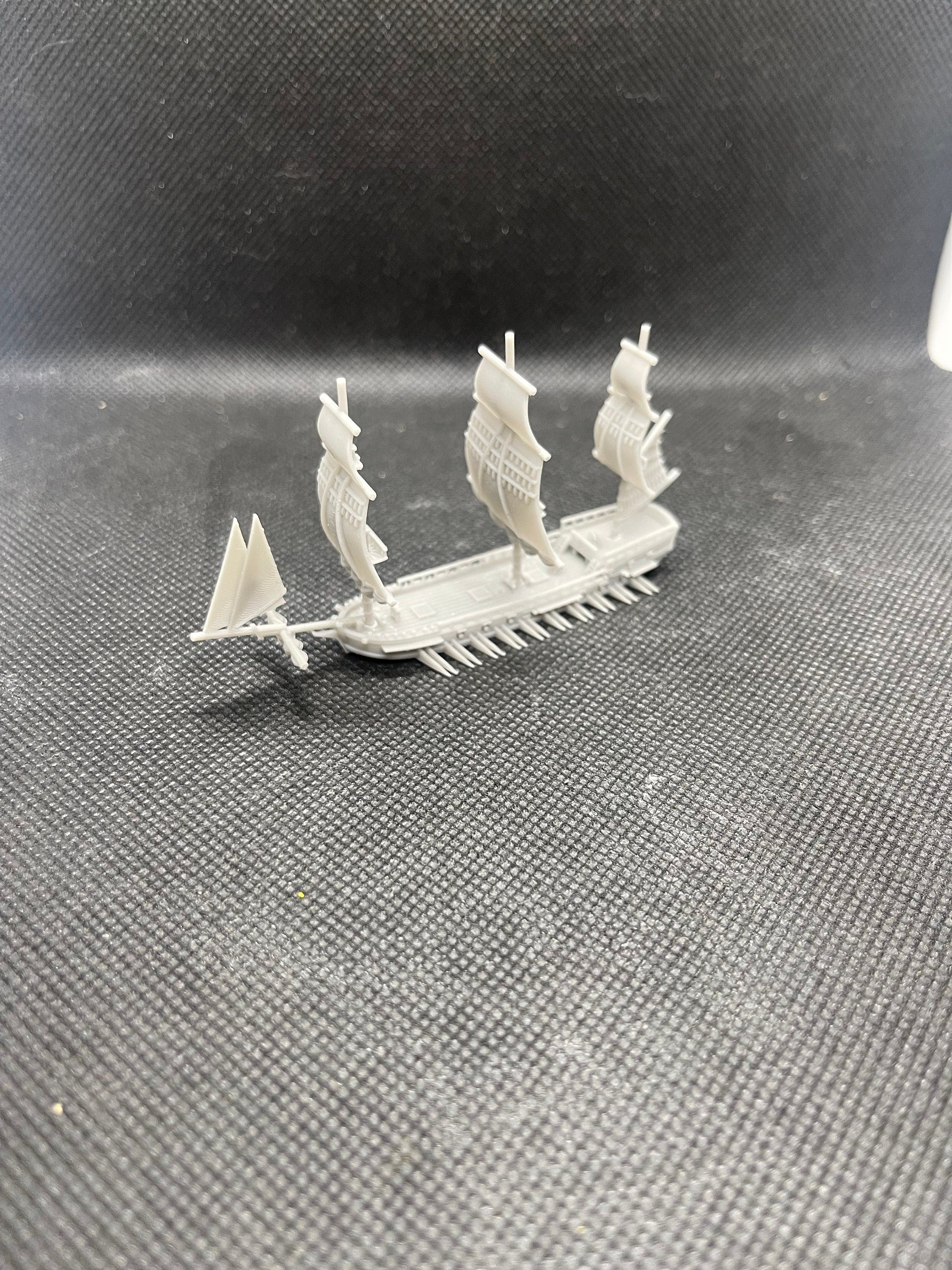 18th Century Swedish Fleet | 4 Ships | Scales 1/700 Through 1/1200 | Turner Miniatures