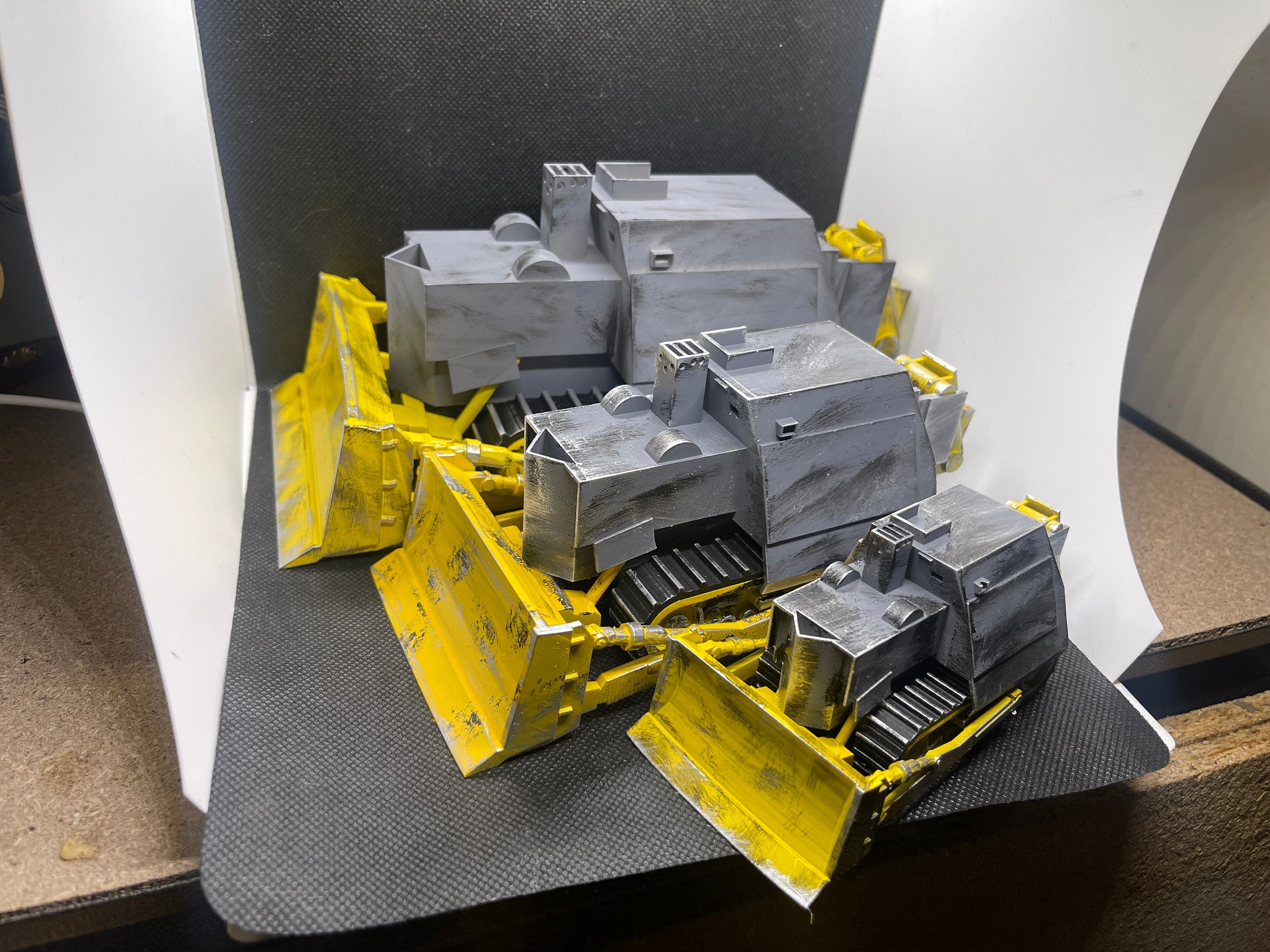The Killdozer Resin Model
