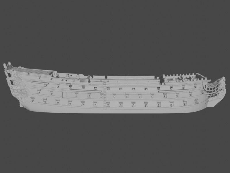 18th Century Danish Fleet | 8 Ships | Scales 1/700 Through 1/1200 | Turner Miniatures