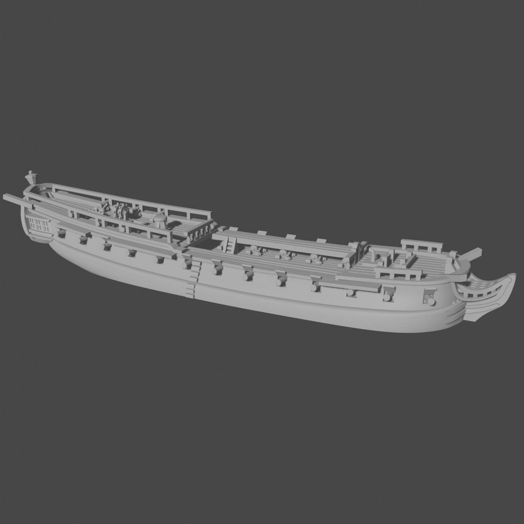 17th & 18th Century US Fleet | 8 Ships | Scales 1/700 Through 1/1200 | Turner Miniatures