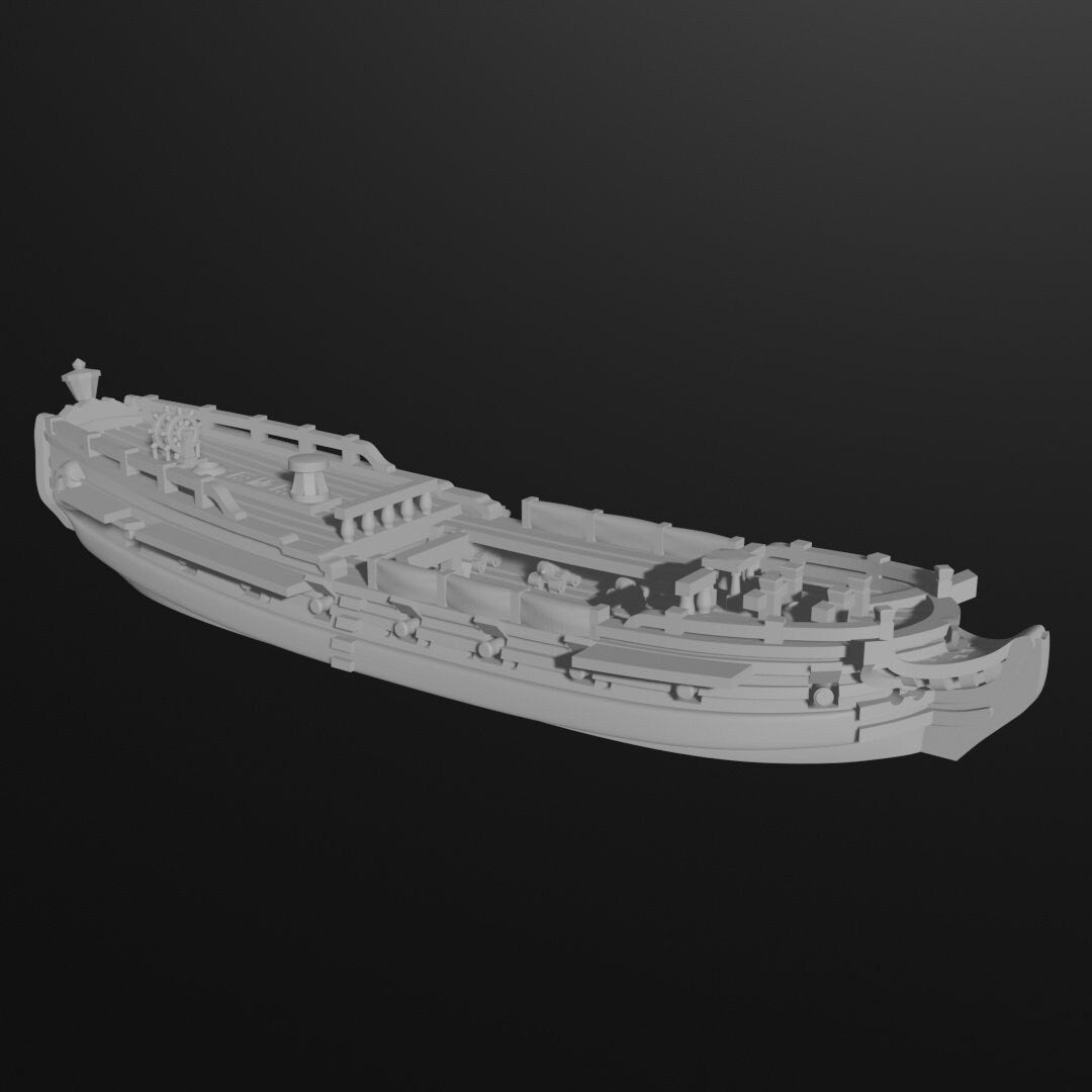 18th Century British Fleet 1 | 11 Ships | Scales 1/700 Through 1/1200 | Turner Miniatures