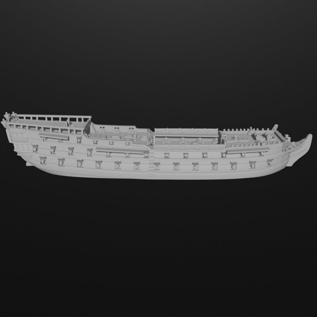 18th Century British Fleet 1 | 11 Ships | Scales 1/700 Through 1/1200 | Turner Miniatures