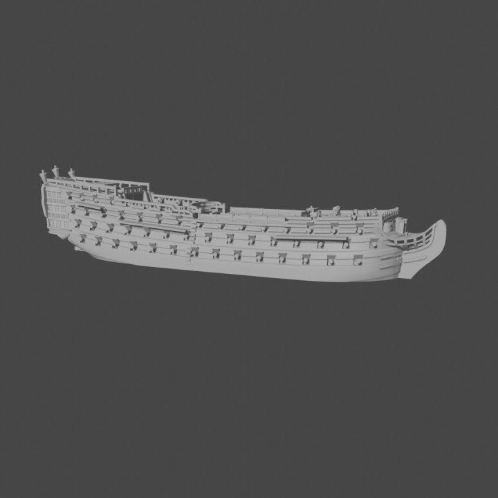 18th Century British Fleet 1 | 11 Ships | Scales 1/700 Through 1/1200 | Turner Miniatures