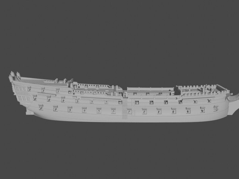 18th Century British Fleet 2 | 9 Ships | Scales 1/700 Through 1/1200 | Turner Miniatures