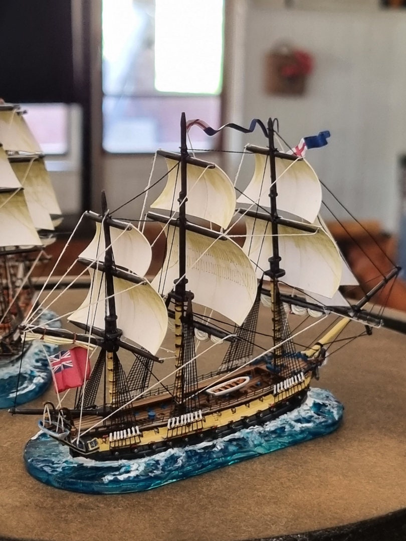 19th Century British Fleet | 12 Ships | Scales 1/700 Through 1/1200 | Turner Miniatures
