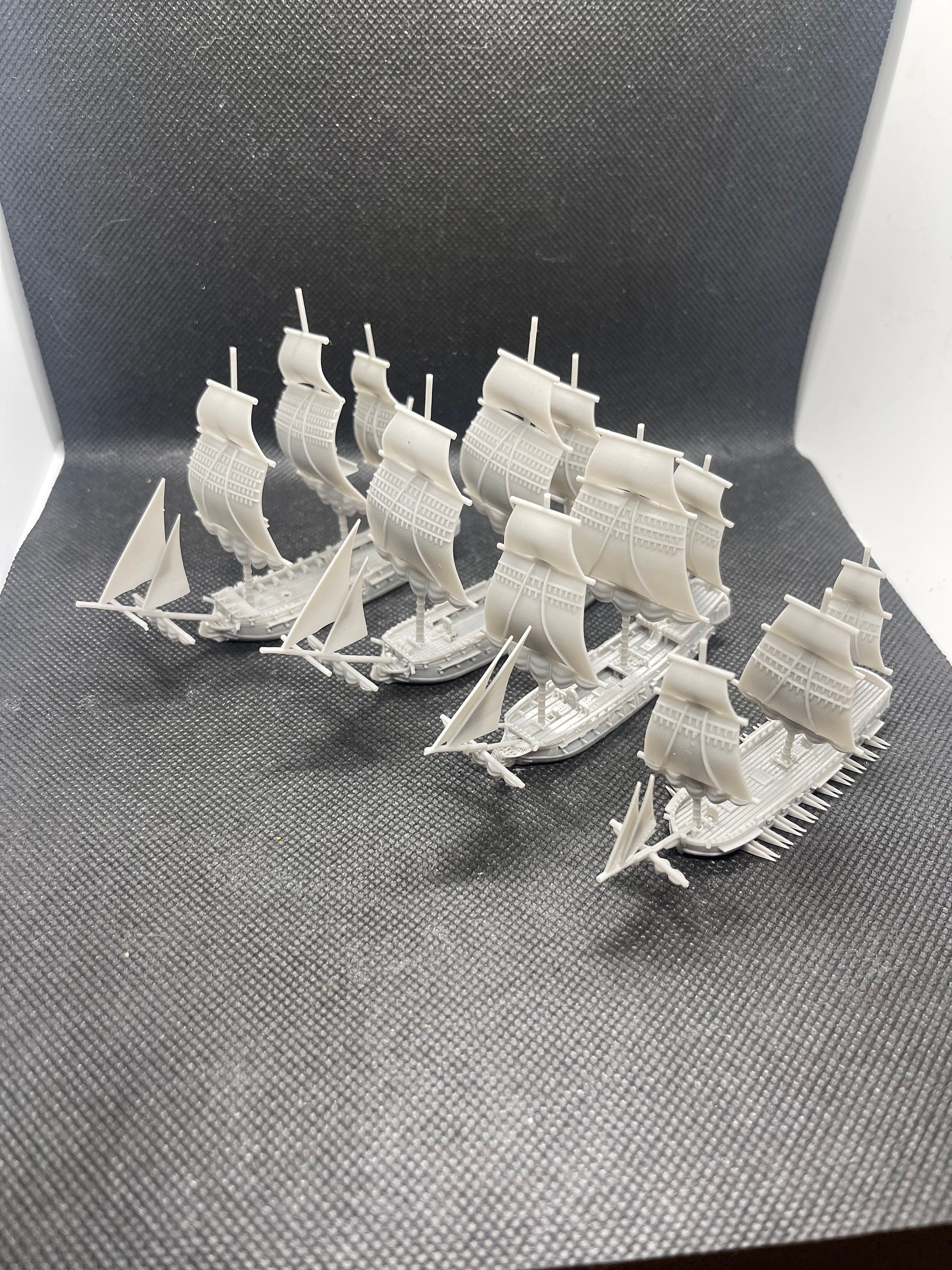 18th Century Swedish Fleet | 4 Ships | Scales 1/700 Through 1/1200 | Turner Miniatures