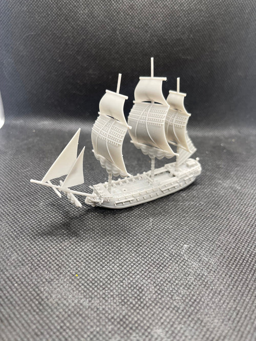 18th Century Swedish Fleet | 4 Ships | Scales 1/700 Through 1/1200 | Turner Miniatures