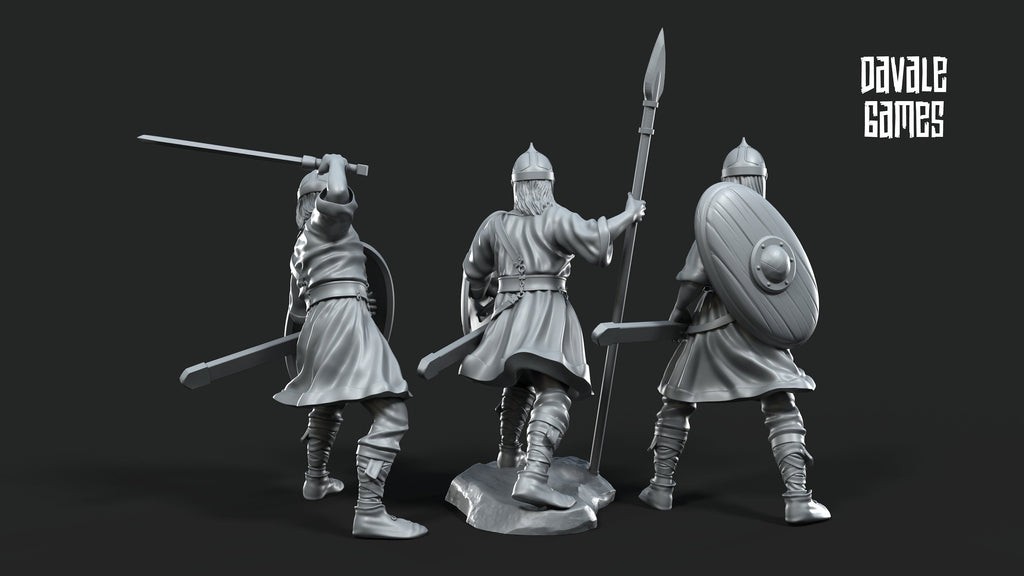Visigoth Soldiers | 6 Miniatures | Davale Games