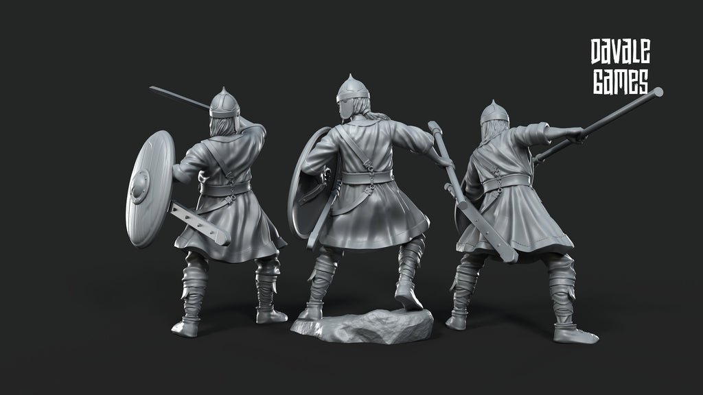 Visigoth Soldiers | 6 Miniatures | Davale Games