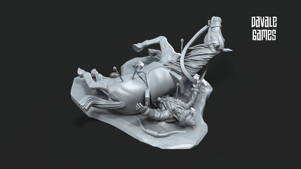 Dead Horseman | 1 Miniature | Davale Games