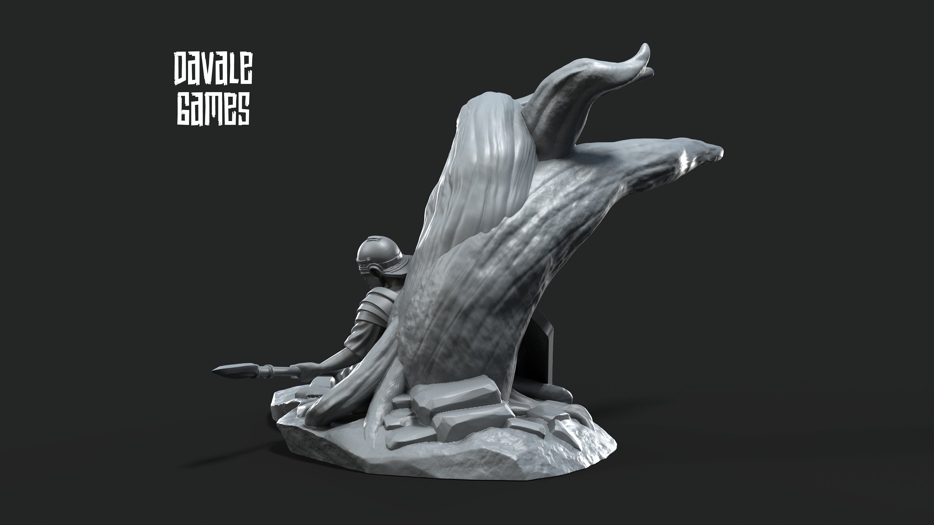 Dead Roman Soldier | 1 Miniature | Davale Games