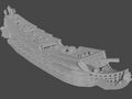 Large 5.6 Inch 17th Century Dutch 32 Gun Frigate | 1/350 scale | Turner Miniatures