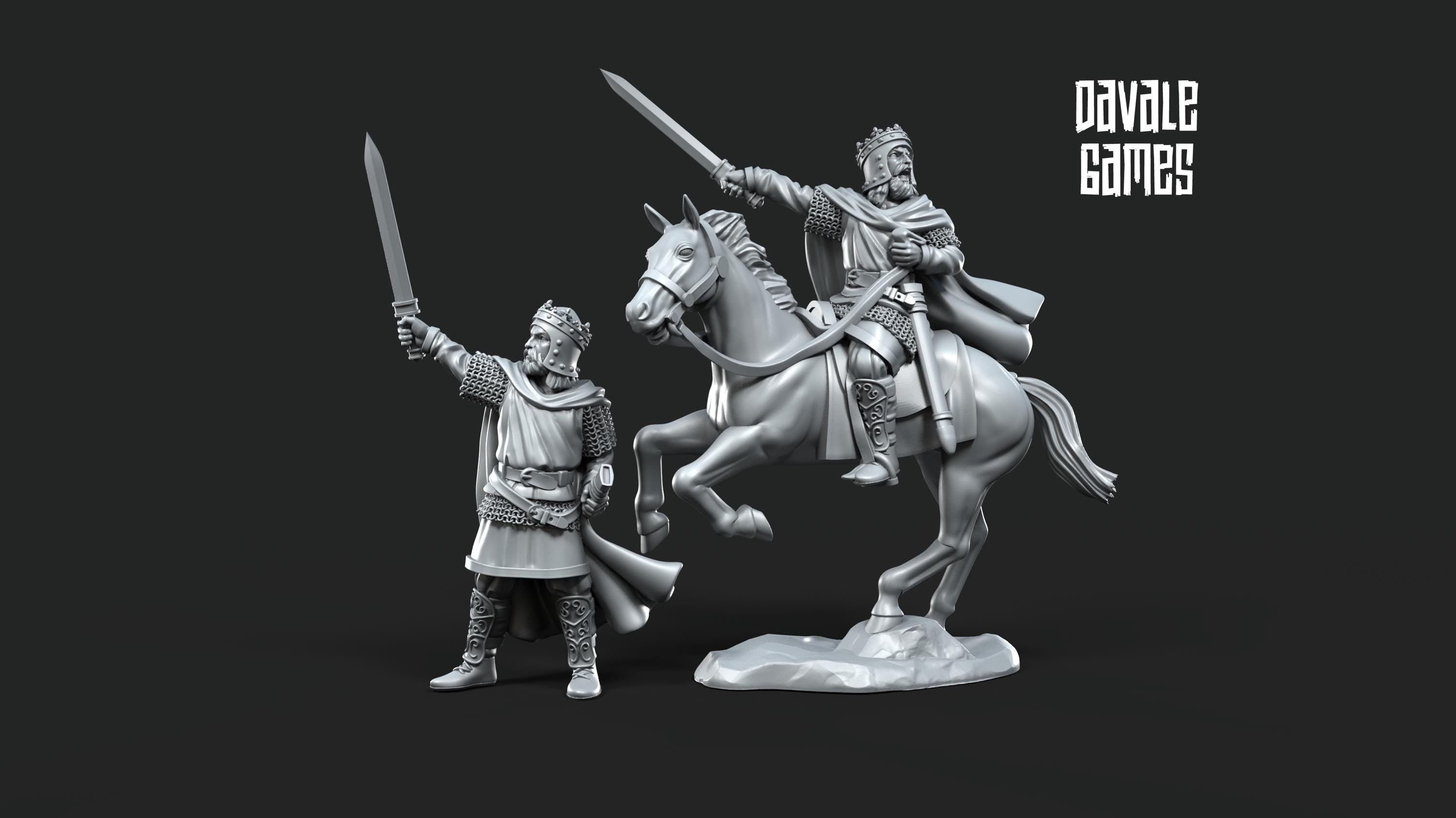 Ardaric King of the Gepids Mounted and Foot | Davale Games