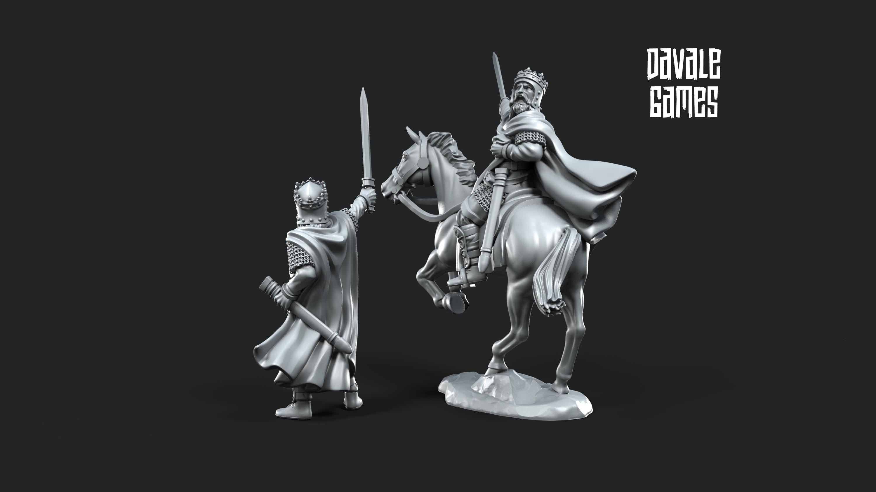 Ardaric King of the Gepids Mounted and Foot | Davale Games