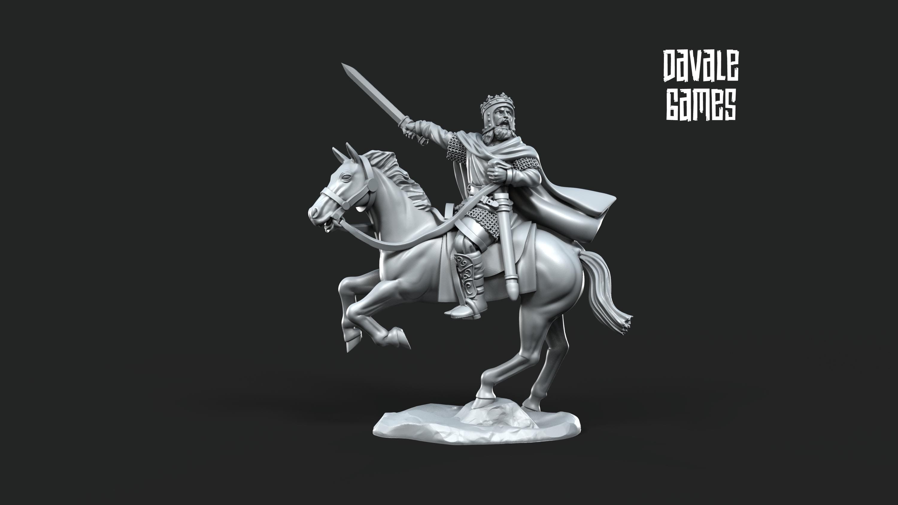 Ardaric King of the Gepids Mounted and Foot | Davale Games