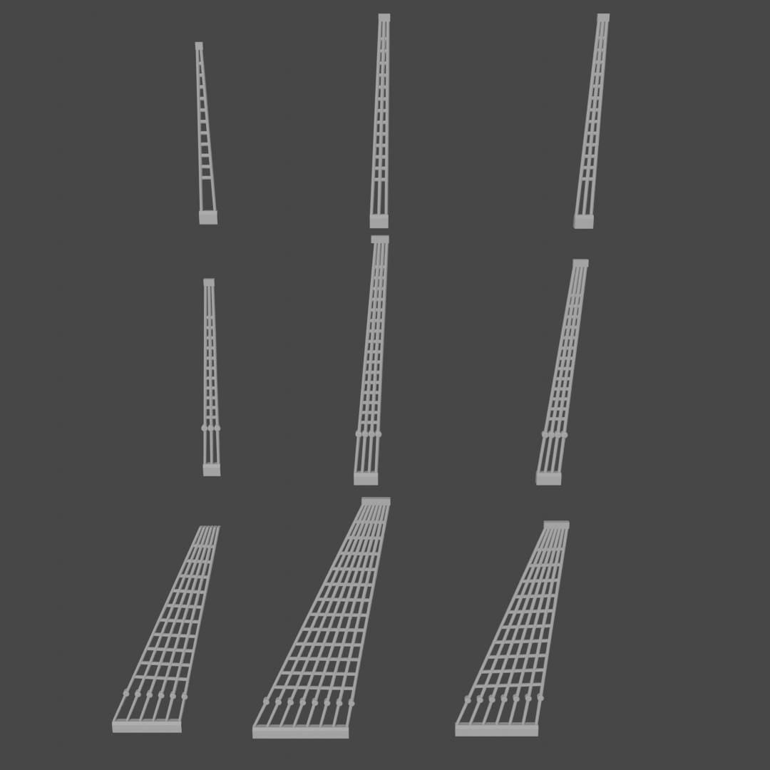 Ratlines | 3 sets | Scale Options 1/350 & 1/700 | Turner Miniatures
